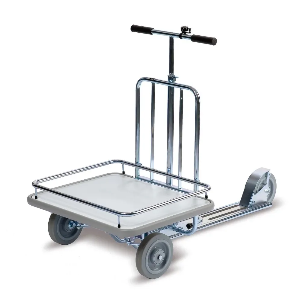 Ergobjörn Betriebsroller PREMIUM mit Ladefläche, mit Zarge