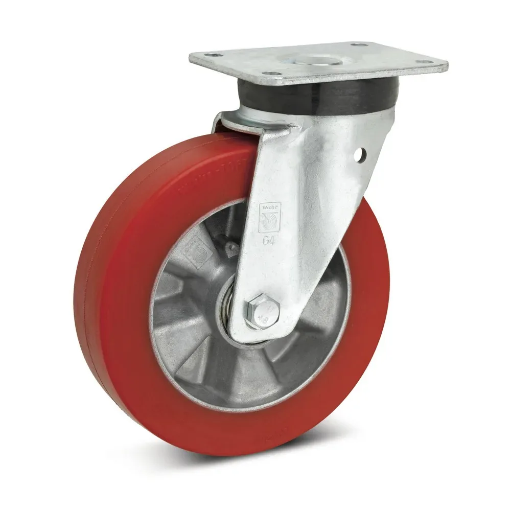 Wicke Lenkrolle Topthane® Soft-PU, Ø x Breite 250 x 50 mm, TK 700 kg