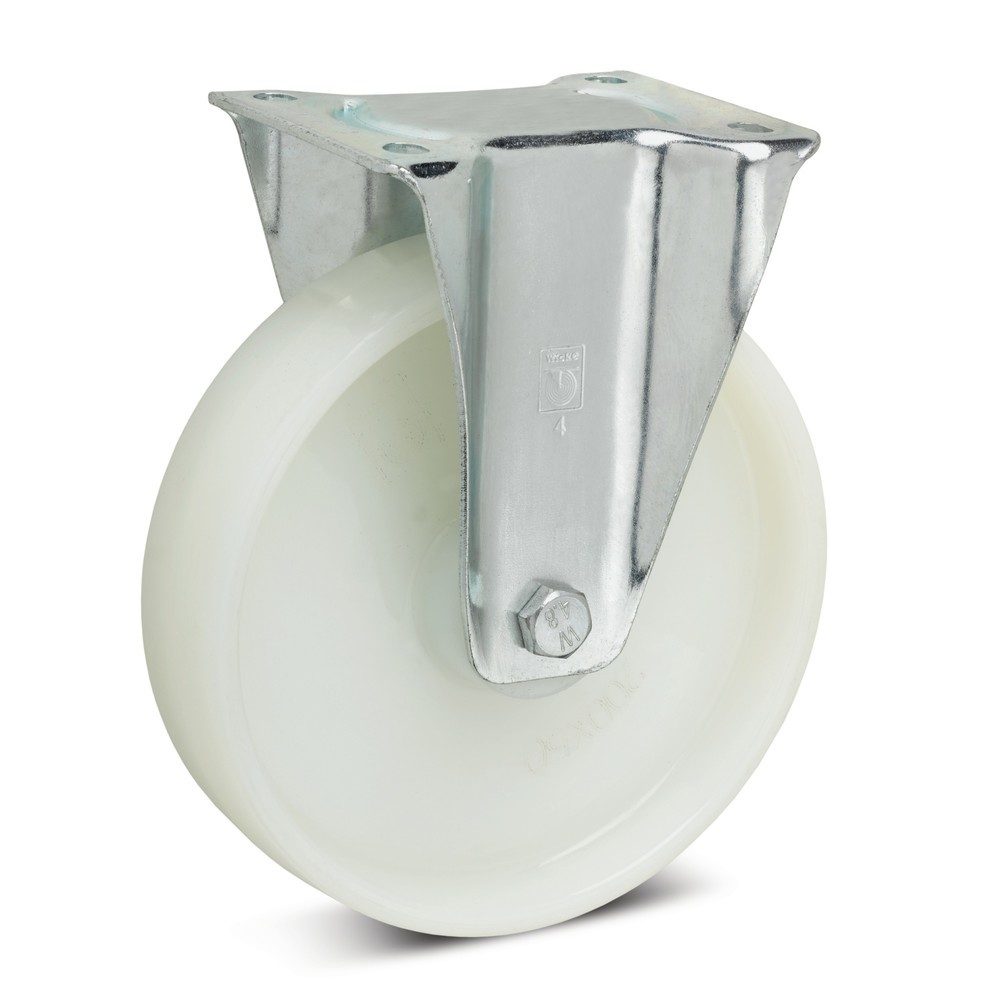 Wicke Bockrolle Polyamid, spurlos, Ø x Breite 150 x 40 mm, TK 350 kg