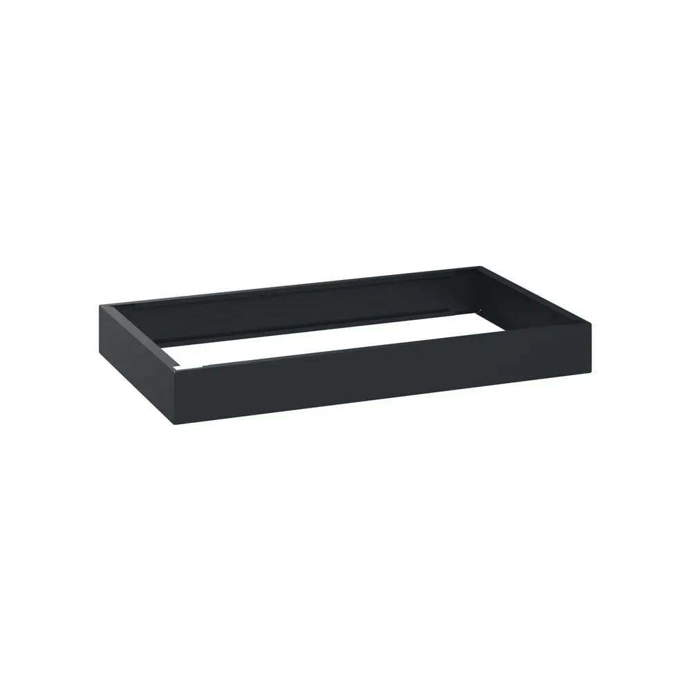 C+P Stahl-Sockel, HxBxT 100 x 900 x 500 mm, schwarzgrau