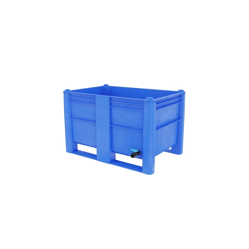 DOLAV Palettenbox, mit Ablassventil, 500 Liter