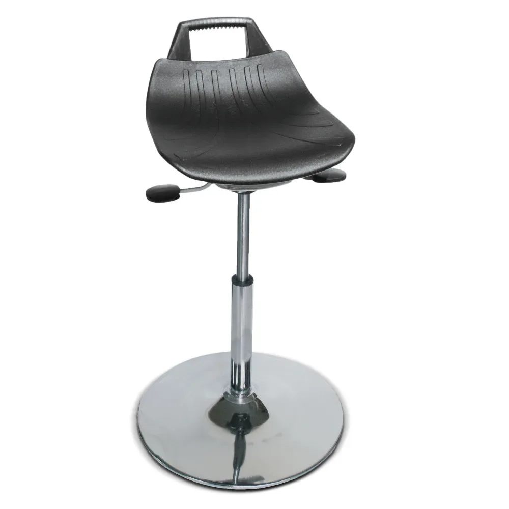 HEMMDAL Hocker Premium, PP-Sitz, Sitzhöhe 560-820 mm, Tellerfuss