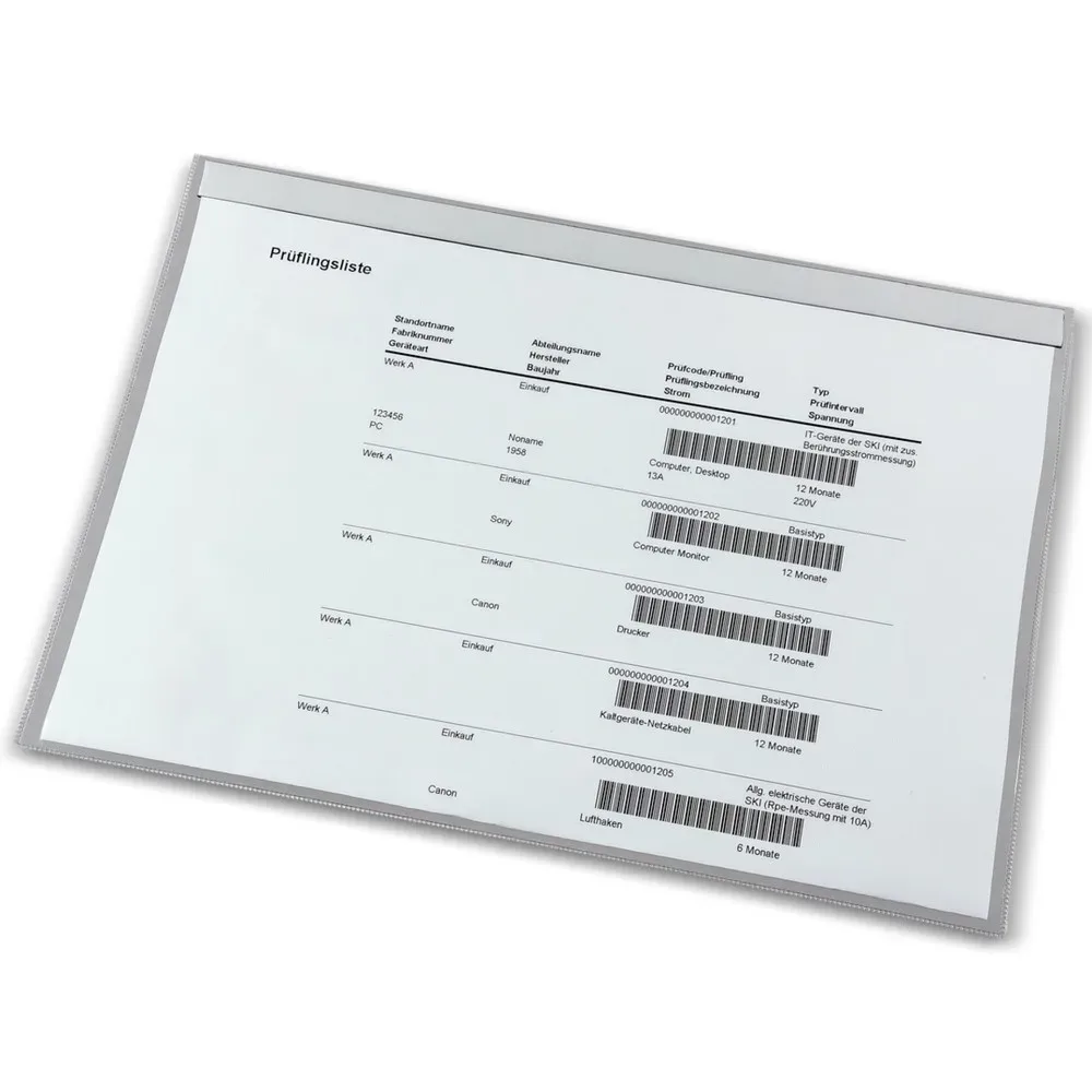 Sichthülle DIN A3, quer, transparent, 10 Stk/VE