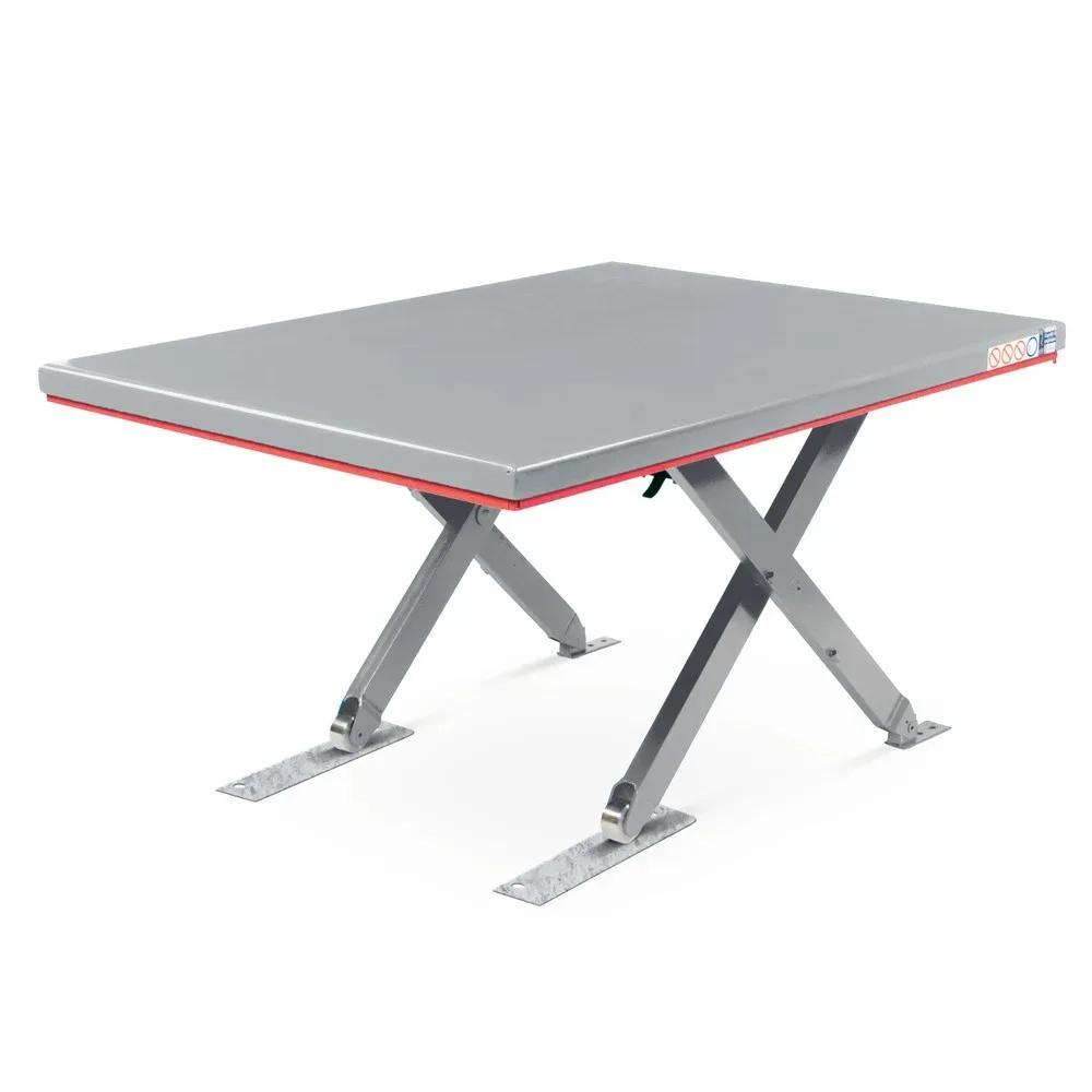 FLEXLIFT Flach-Scheren-Hubtisch, geschlossen, TK 600 kg, Plattform à 1.450 x 900 mm, 400 V