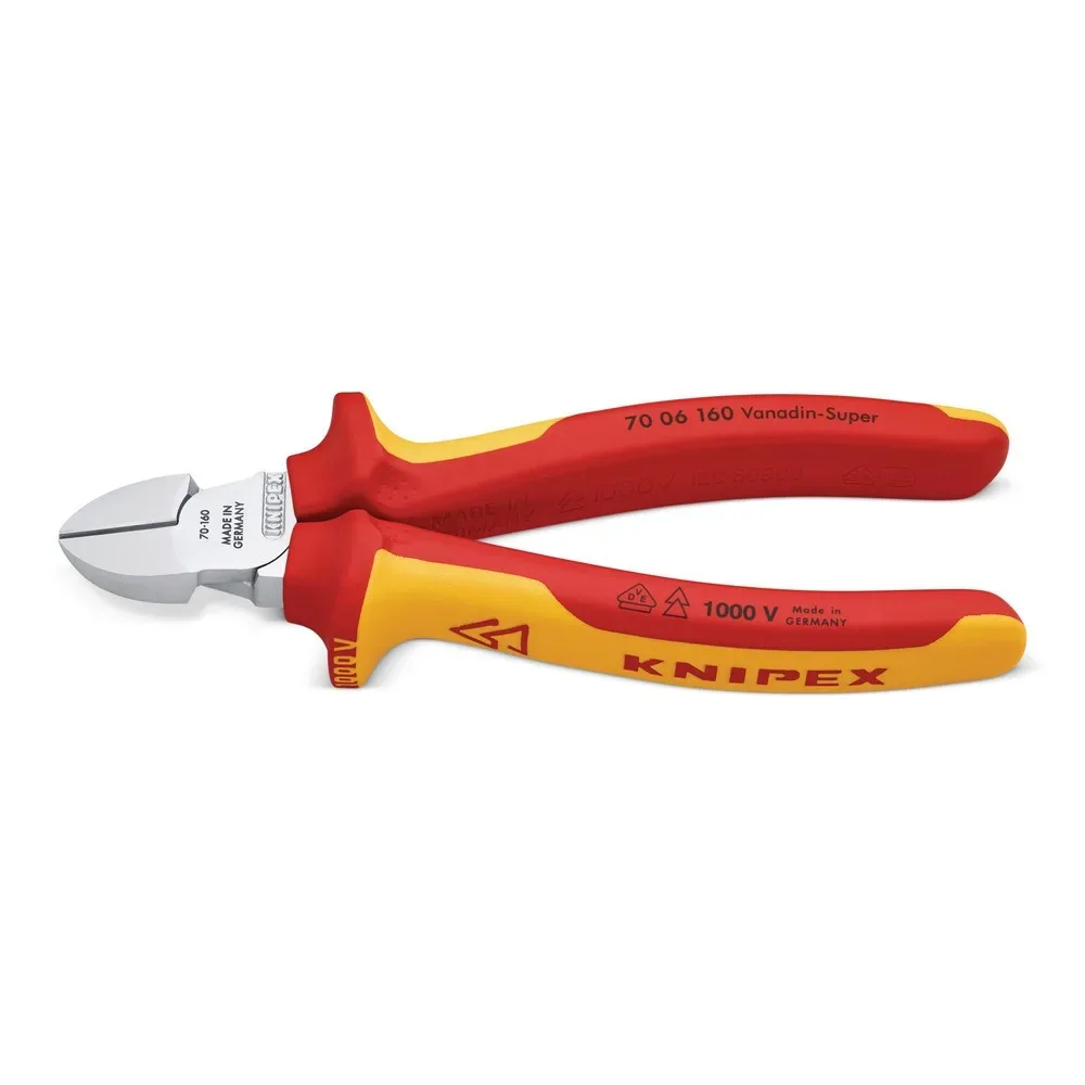 Knipex 70 07 160 VDE Seitenschneider mit Facette 160 mm