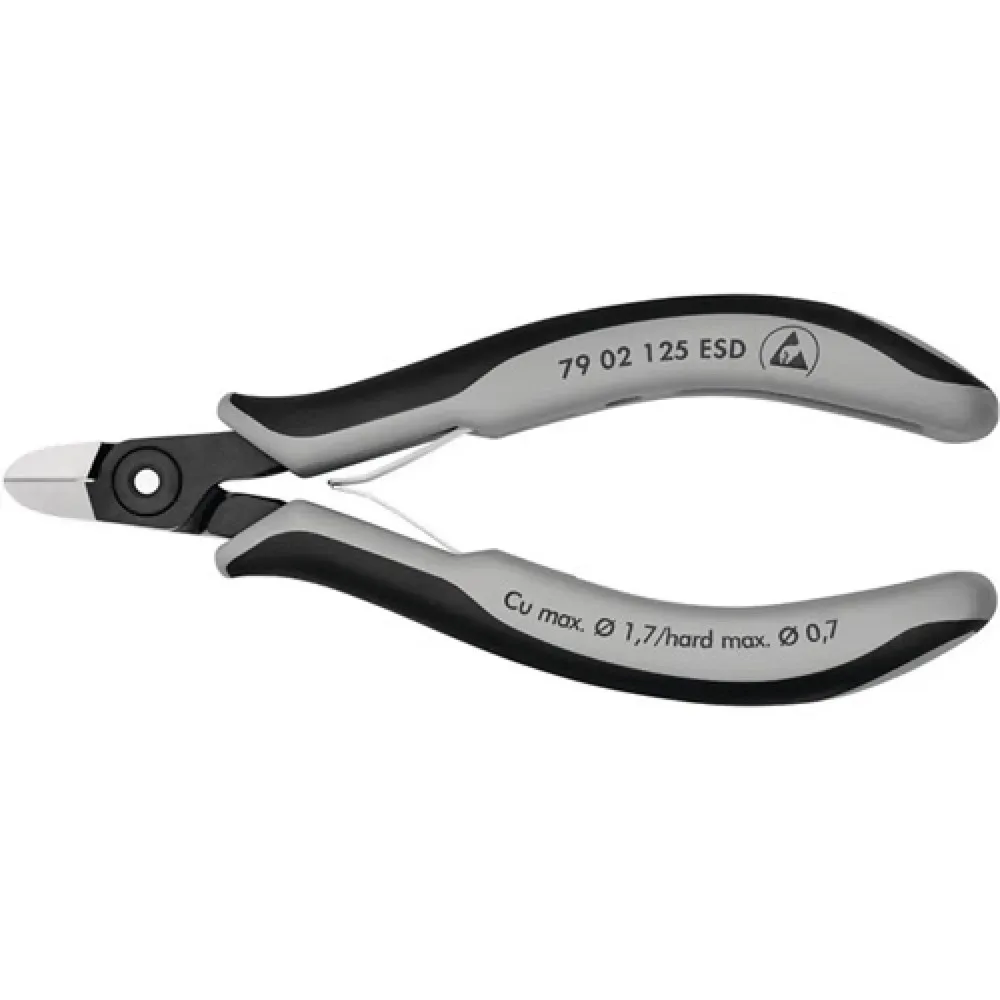 Knipex 79 42 125 ESD ESD Seitenschneider ohne Facette 125 mm