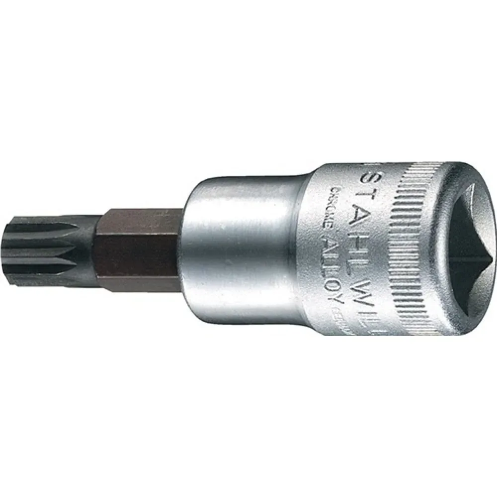 Steckschlüsseleinsatz 54 X 1/2 Zoll Innen-Vielzahn M14 L.60mm STAHLWILLE