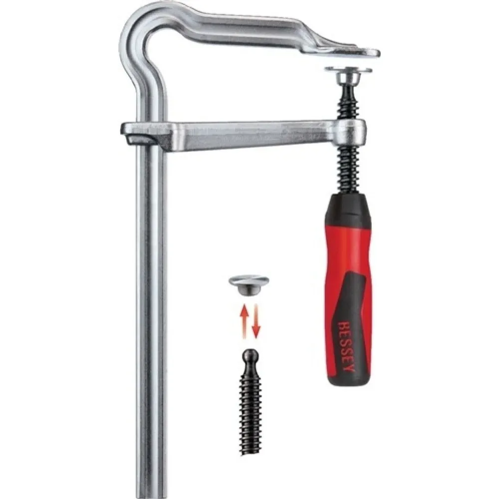 Bessey GM60Z-2K Schraubzwinge Spann-Weite (max.):600 mm Ausladungs-Maße:120 mm