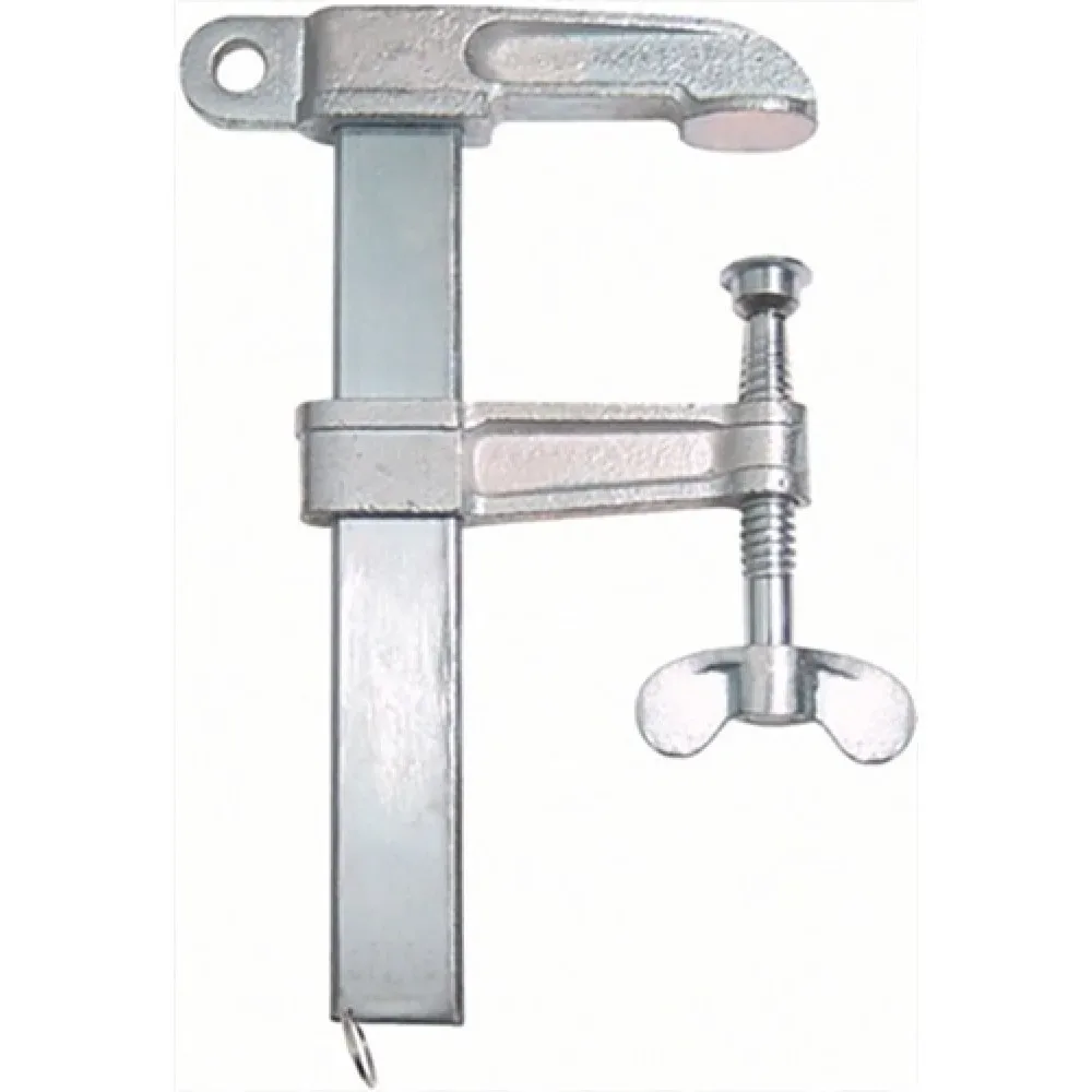 Polschweisszwinge 600 A 168mm m.Flügelmutter SCHMICO