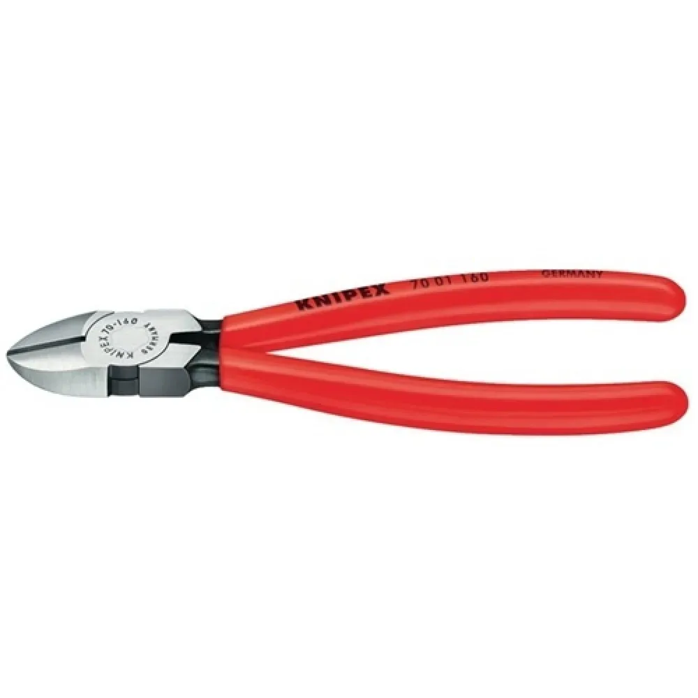 Seitenschneider L.110mm Kopf pol.Ku.-Überzug KNIPEX