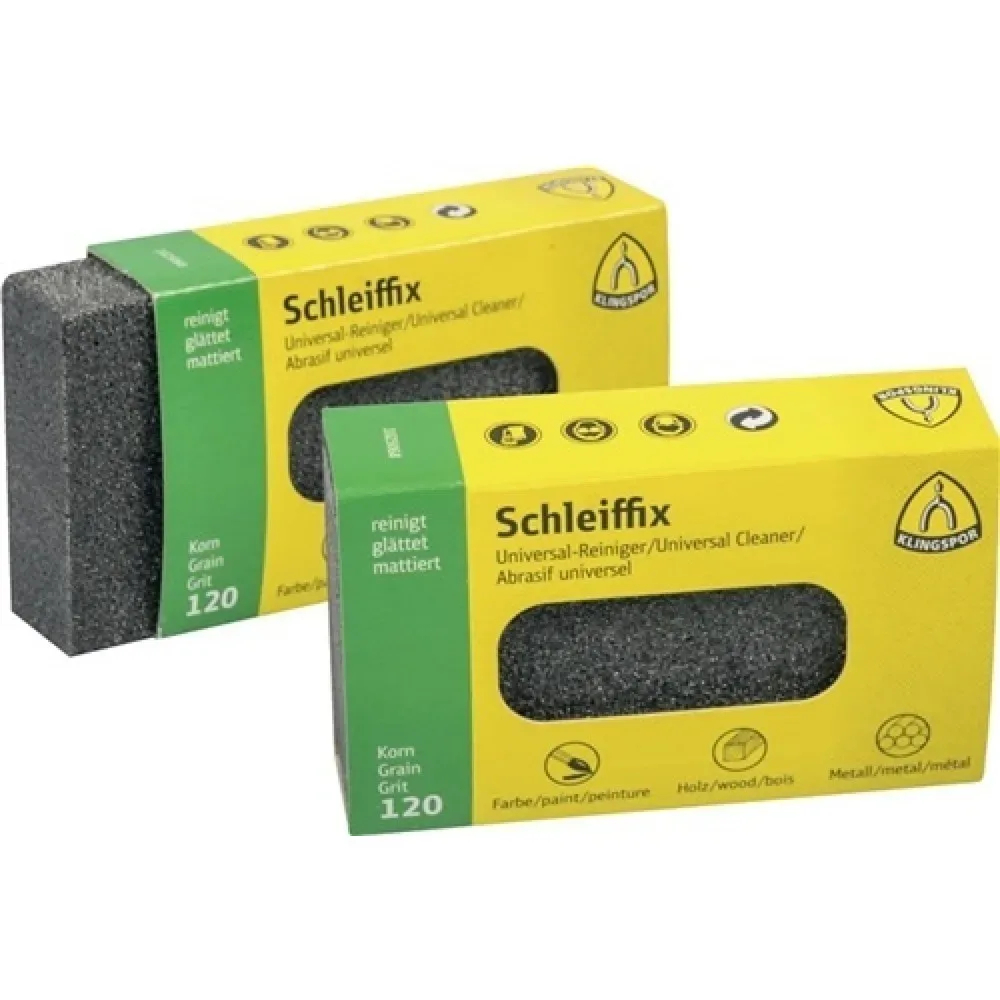 Klingspor 13801 SFK 655 Schleiffix Handklotz, Korn 60 80 x 50 x 20 mm 18 St.