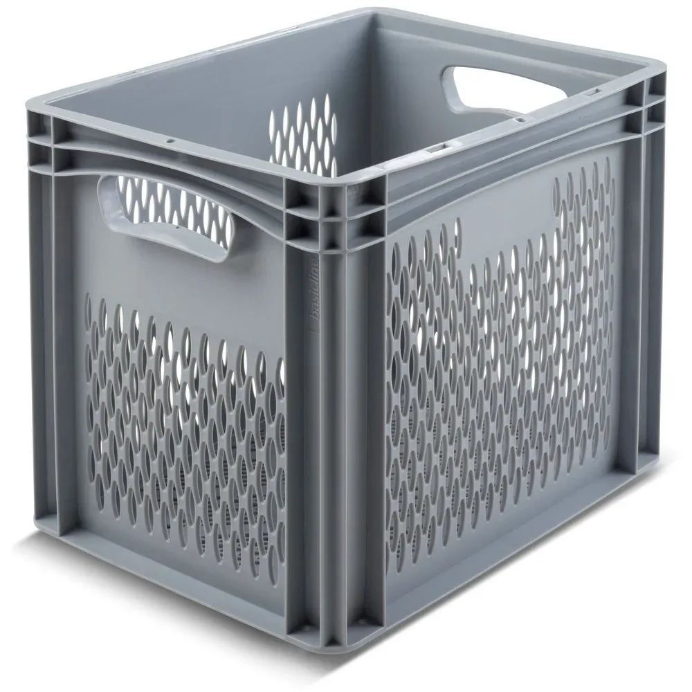 Alpha Eurobox aus PP mit durchbrochenen Wänden, 25,6 Liter, HxBxT 270 x 400 x 300 mm