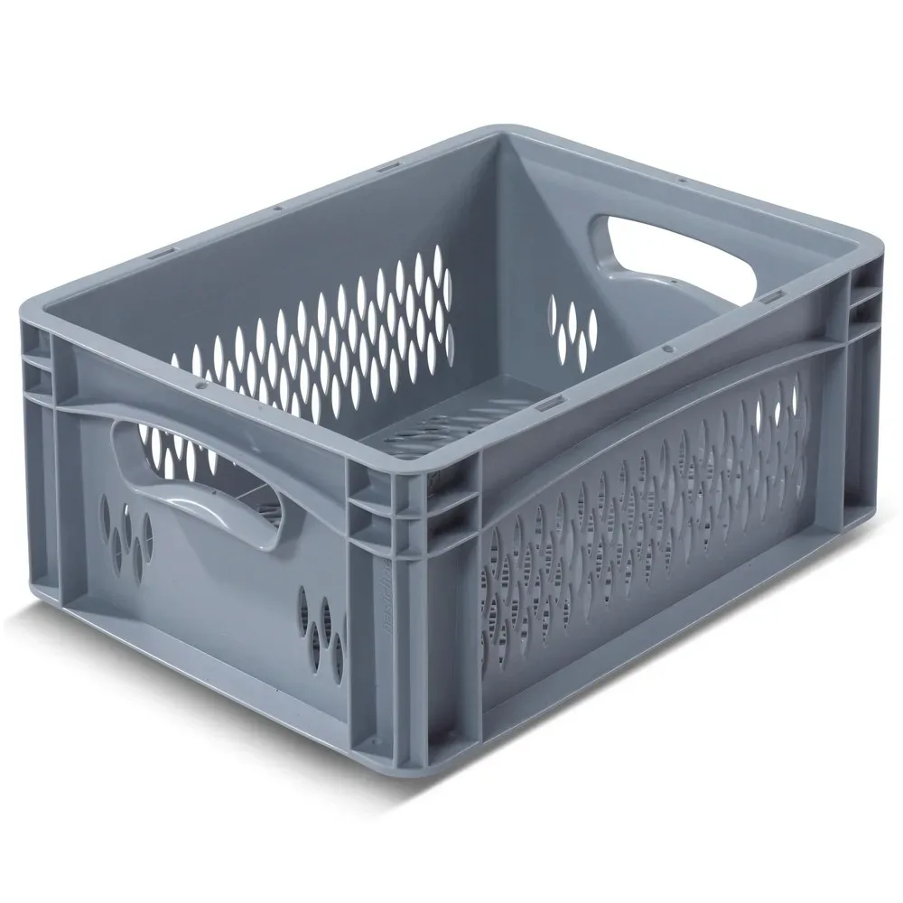Alpha Eurobox aus PP mit durchbrochenen Wänden, 15,9 Liter, HxBxT 170 x 400 x 300 mm