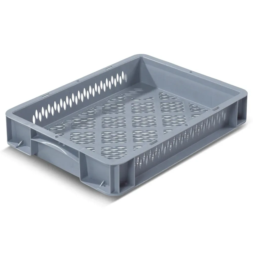 Alpha Eurobox aus PP mit durchbrochenen Wänden, 6,4 Liter, HxBxT 70 x 400 x 300 mm