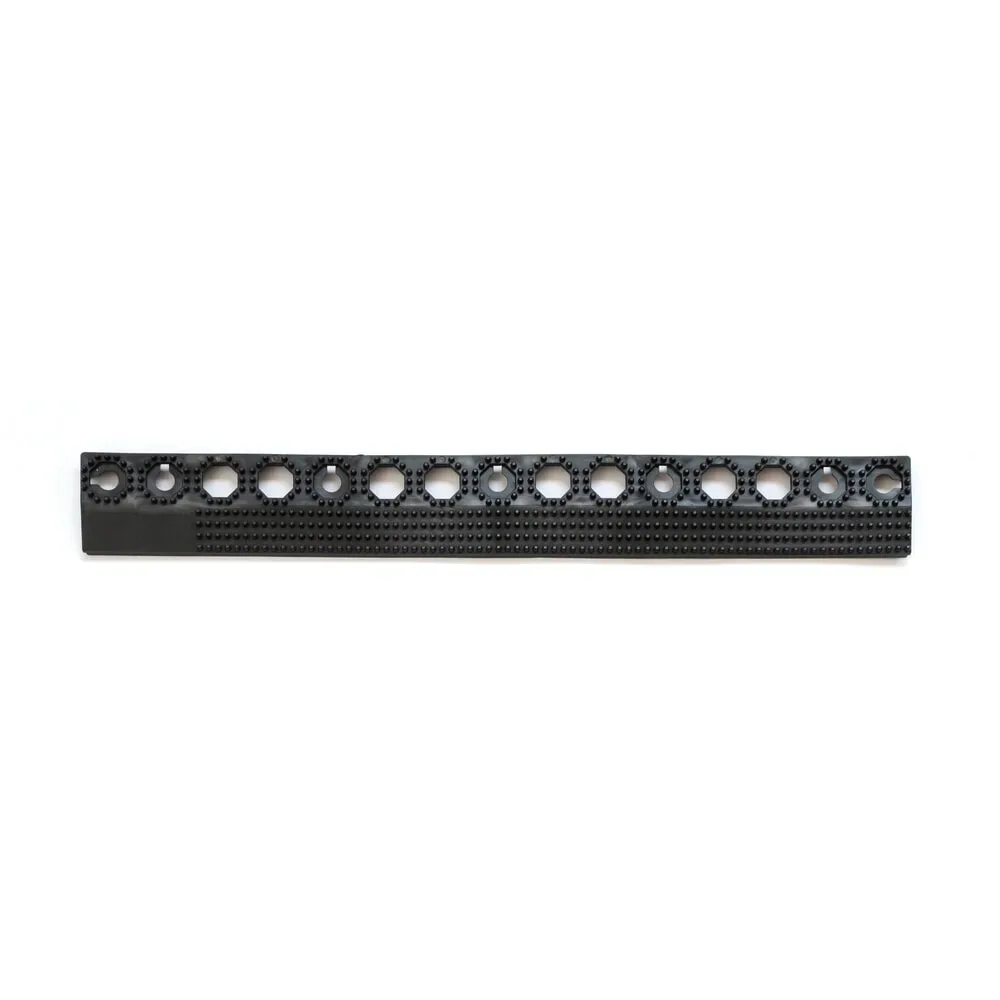 Randleiste für YOGA GRIP ULTRA, Ausführung weiblich, VE 4 Stk, schwarz Miltex