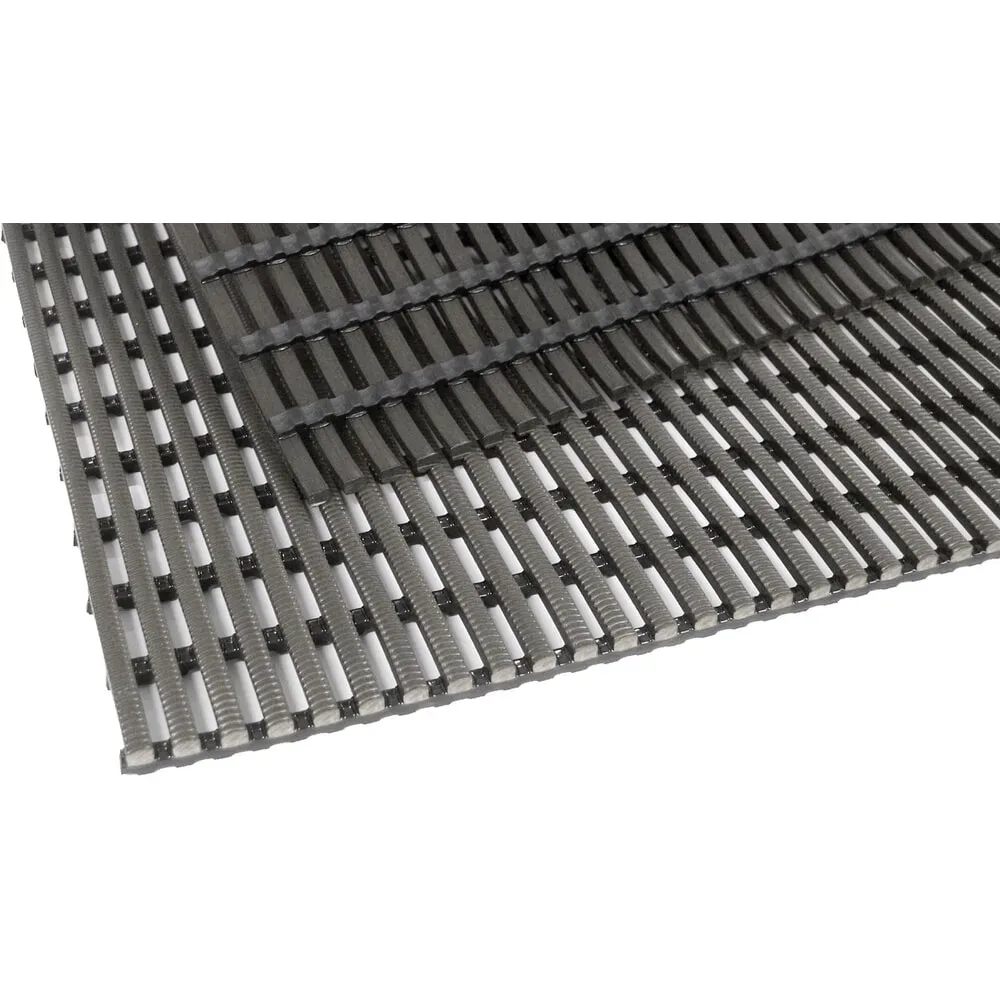 Miltex Gittermatte Yoga Spa Ultra, PVC, Zuschnitt/lfm x 500 mm, grau