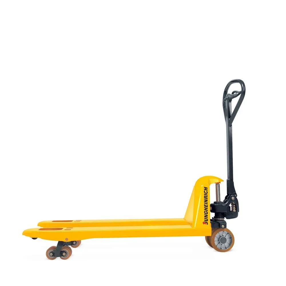 Jungheinrich? Handhubwagen AM 22 mit Schnellhub, Tragfähigkeit 2.200 kg, Gabellänge 1.150 mm, Nylon, Tandemrollen