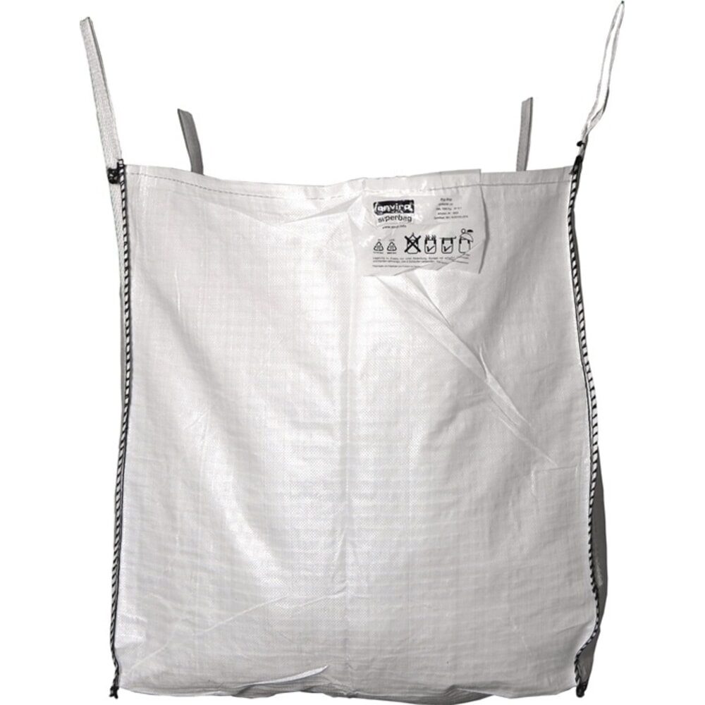 ASUP Transportsack Big Bag, oben offen, Tragkraft 1500 kg, HxBxL 900 mm x 900 mm 900 mm