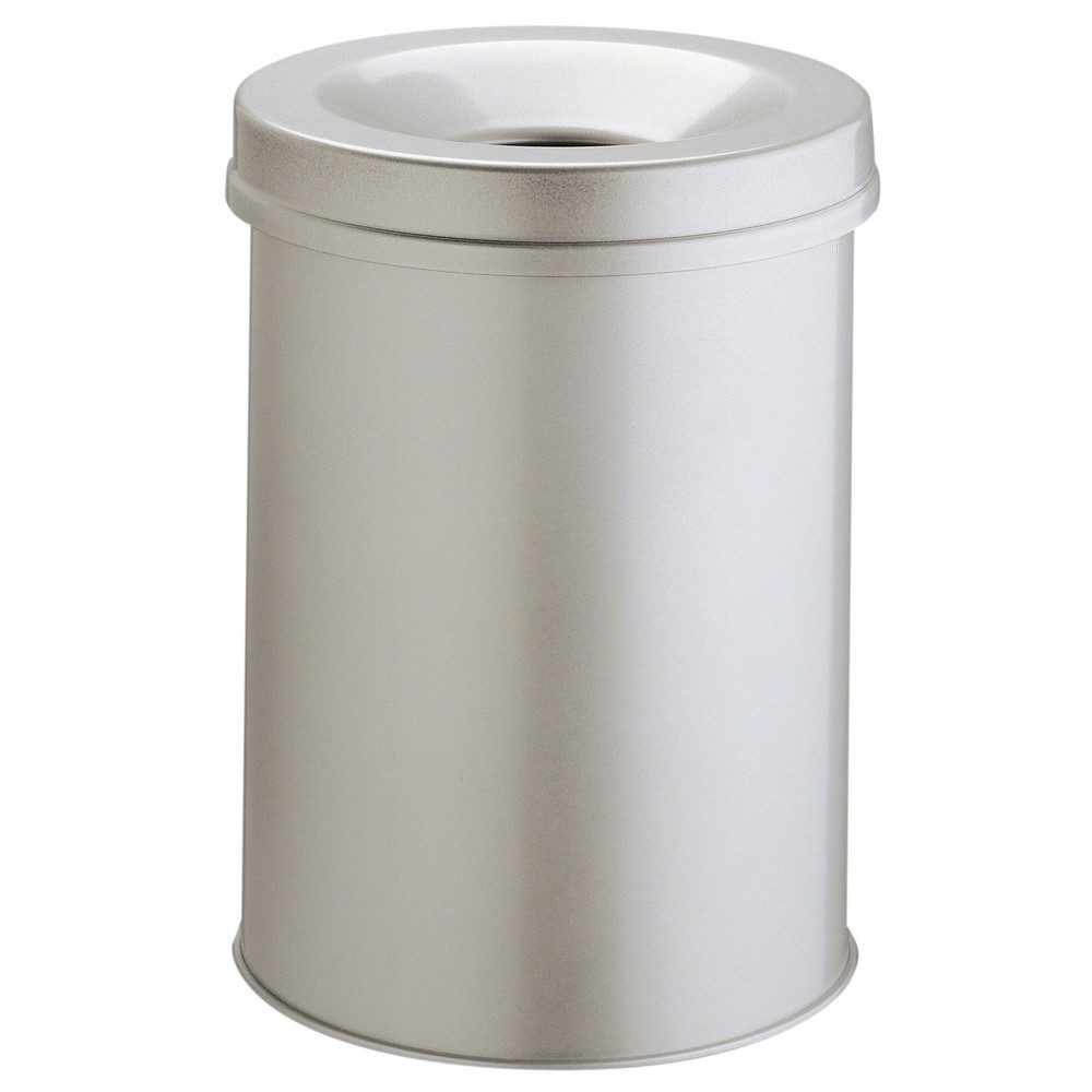 DURABLE Papierkorb Hellgrau 15L Metall 35,7 cm