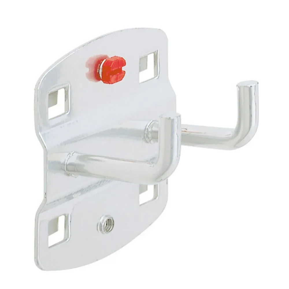 Kappes RasterPlan Werkzeughalter, doppelt, senkrechtes Hakenende, Tiefe 150 mm