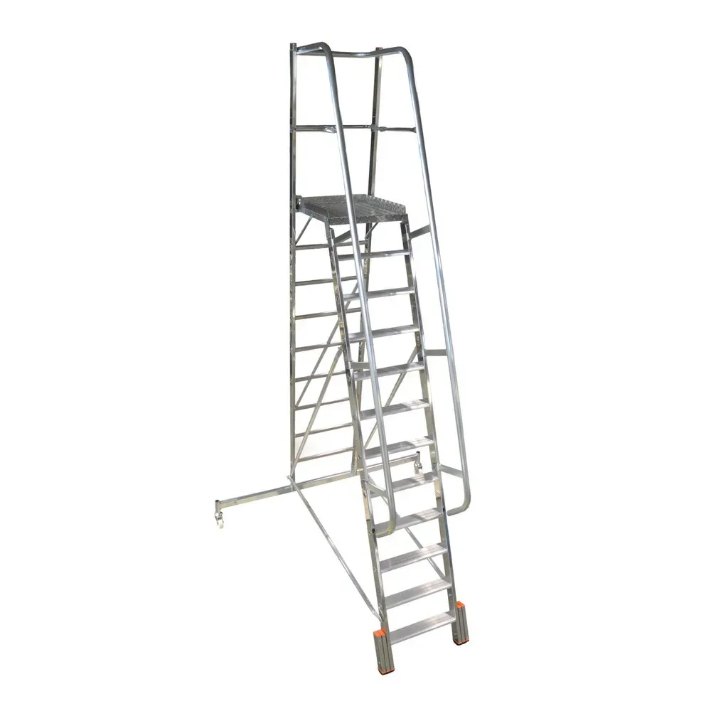 KRAUSE® STABILO Plattformleiter Vario, keine Ballastierung, Standhöhe 2,75 m
