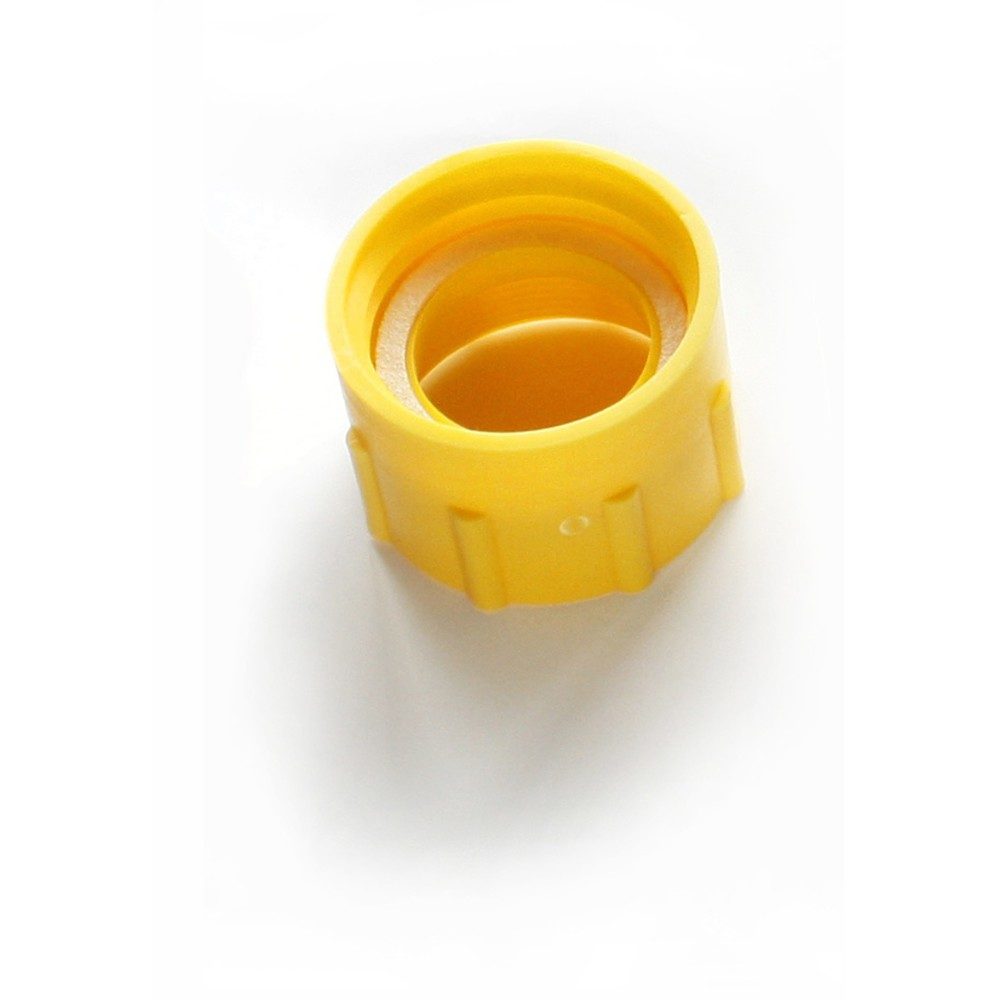 Gewindeadapter aus PE, gelb, 2
