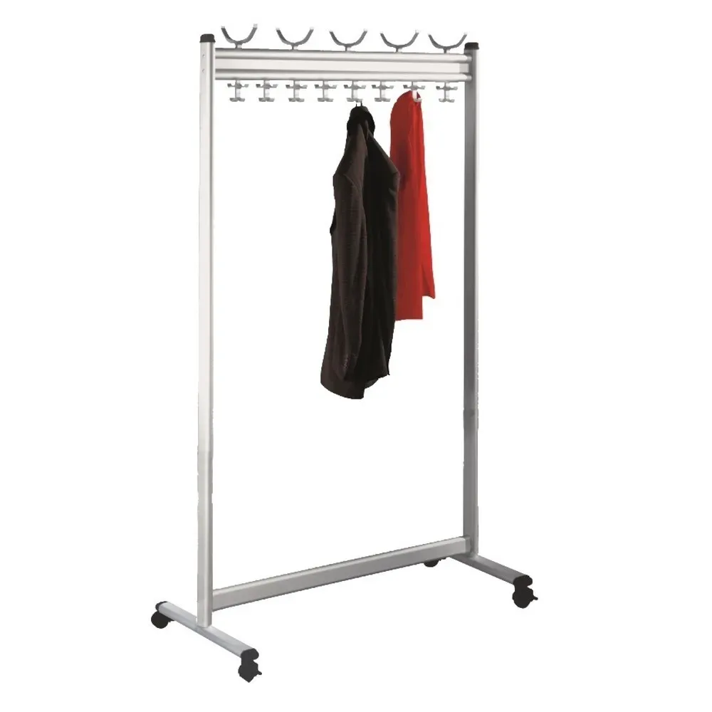 Reihengarderobe Multiline, 18 Hut- + 68 Mantelhaken