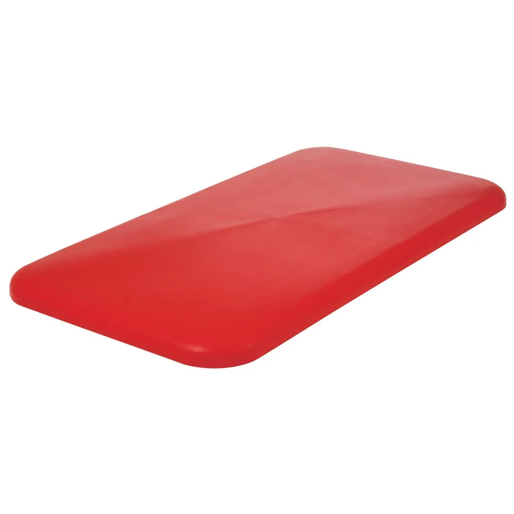 Deckel für Rollbehälter HEMMDAL, HxBxT 70 x 925 x 680 mm, rot