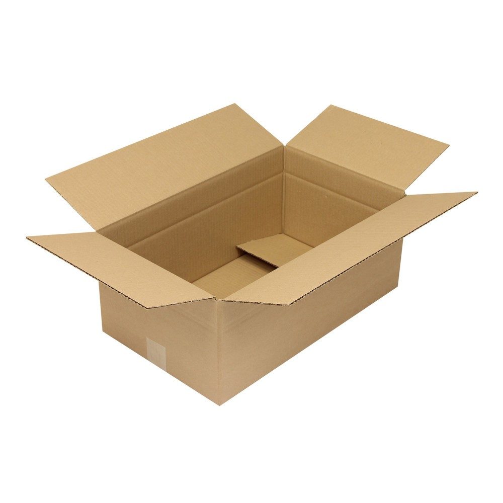 Wellpapp-Faltkarton, 1-wellig, Innenmass HxBxT 200 x 500 x 300 mm, Qualität 1.30 C