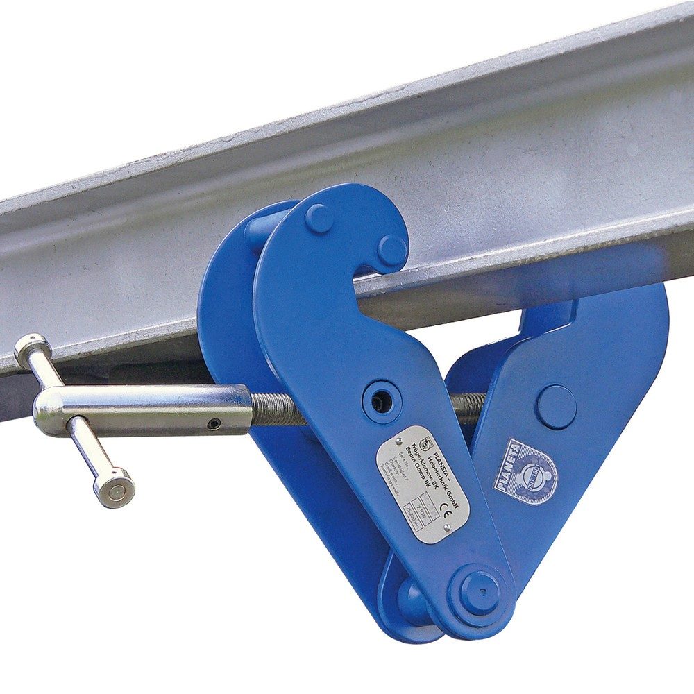 kaiserkraft Trägerklemme, Greifbereich 75 - 230 mm, Tragfähigkeit 2000 kg