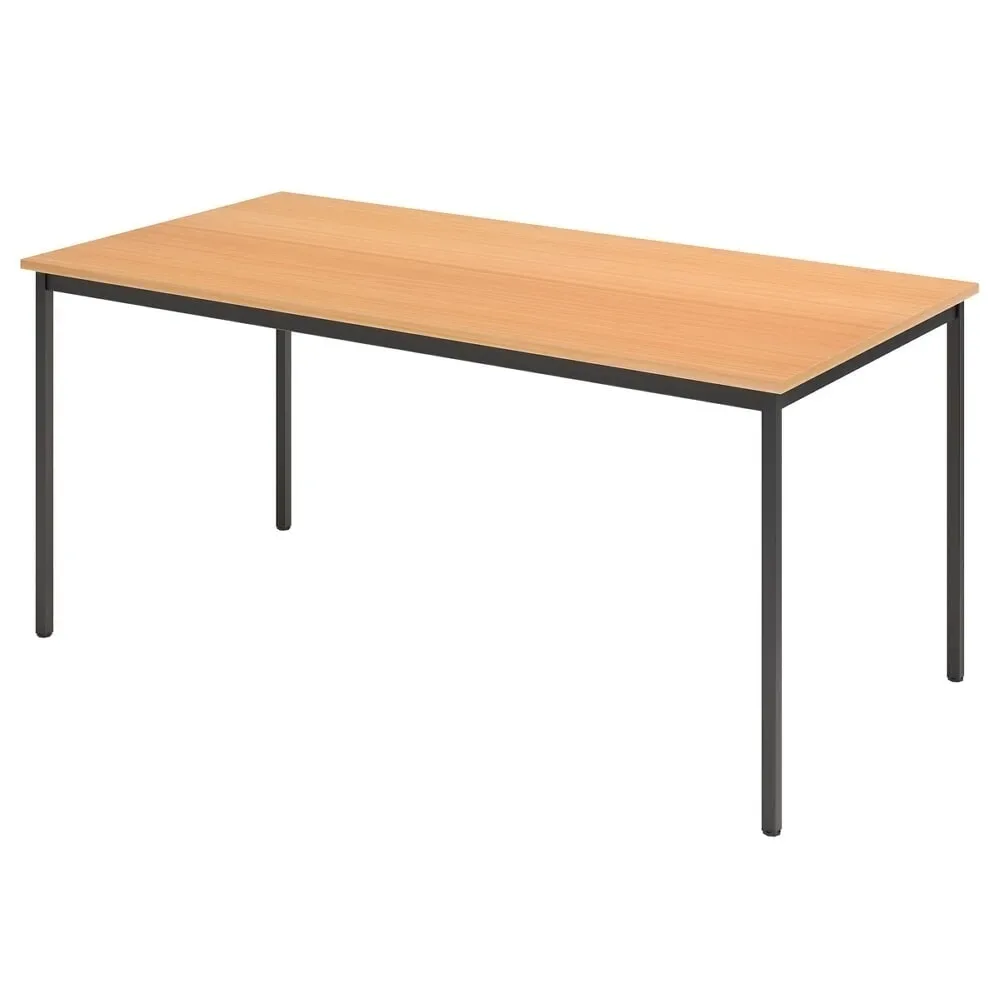 Hammerbacher Vierfußtische Buche 800 x 720 x 1.600 mm