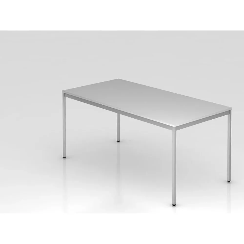 Besprechungstisch Office Grau Holz 160 cm - Material: Holzwerkstoff - Besprechungstisch