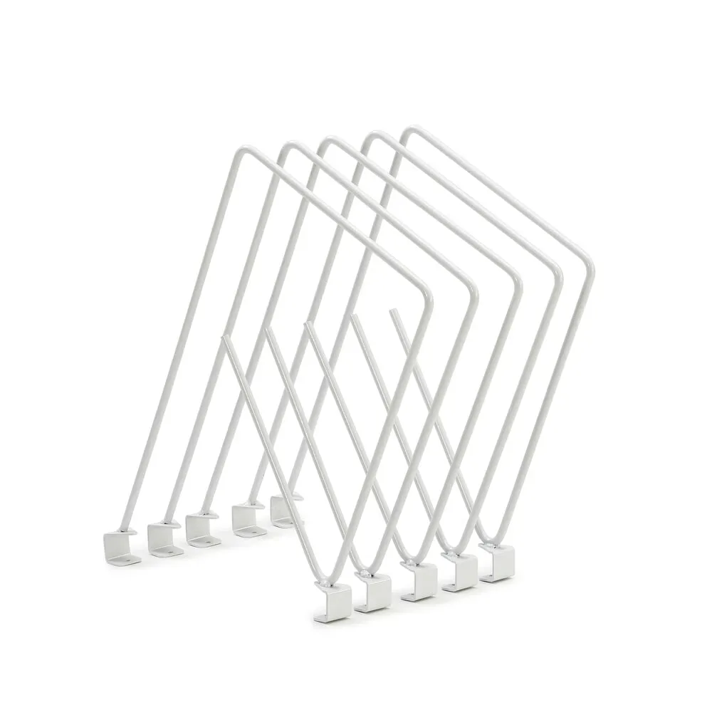 Unterteilbügel Serie TPB, für Etagenboard Serie TPB, Höhe 400 mm, 5 Stück
