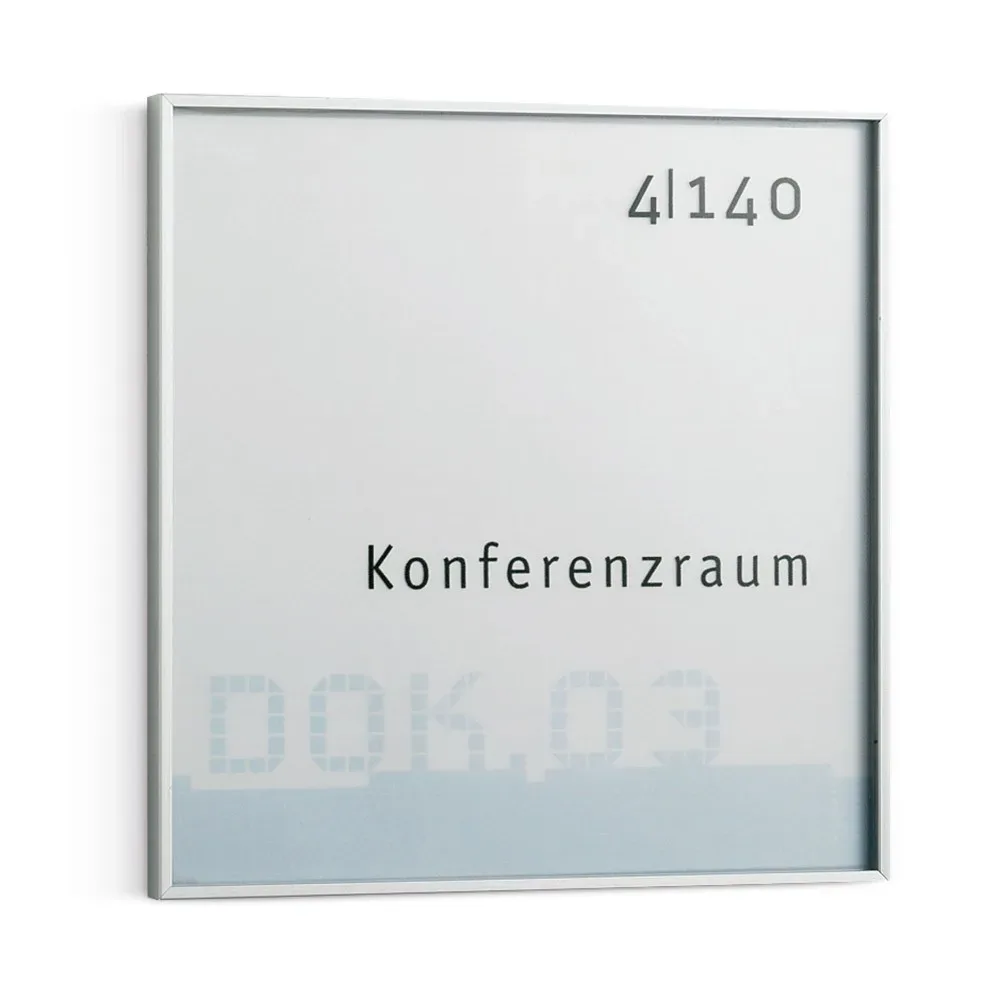 Türschild New Age, HxBxT 150 x 150 x 5 mm