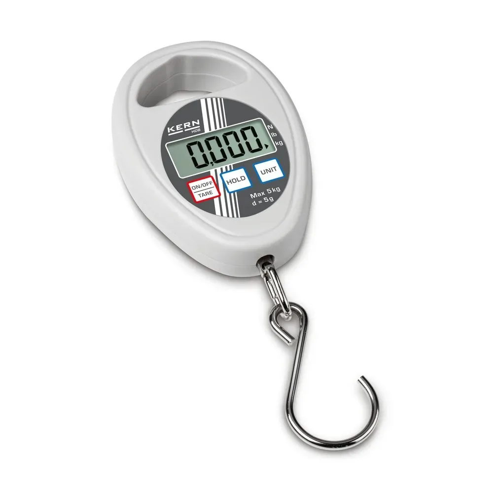 Kern KERN Hängewaage HDB 5K5N Wägebereich (max.) 5 kg Ablesbarkeit 5 g batteriebetrieben