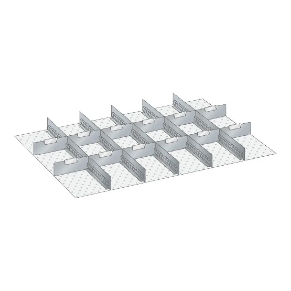 Trennwand, für Schrankmaße 1023 x 725 mm, für Schubladenhöhe 150 mm LISTA