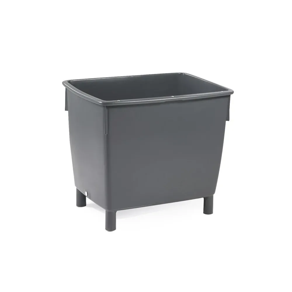 CRAEMER Grossbehälter aus Polyethylen, 210 Liter, basaltgrau