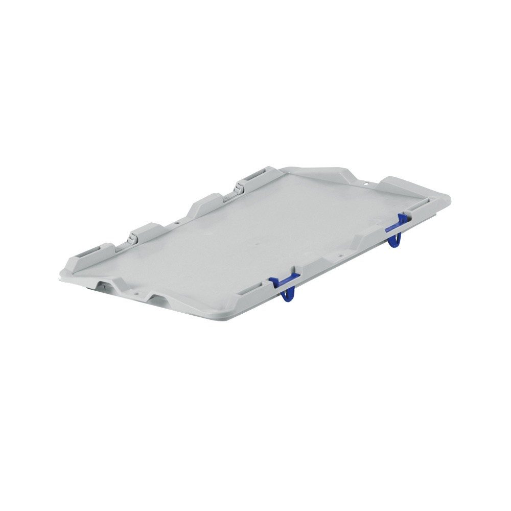 kaiserkraft Scharnierdeckel, zum Anclipsen, für LxB 400 x 300 mm, VE 5 Stk