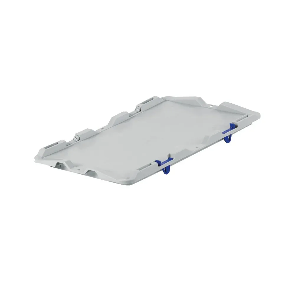 kaiserkraft Scharnierdeckel, zum Anclipsen, für LxB 600 x 400 mm, VE 2 Stk