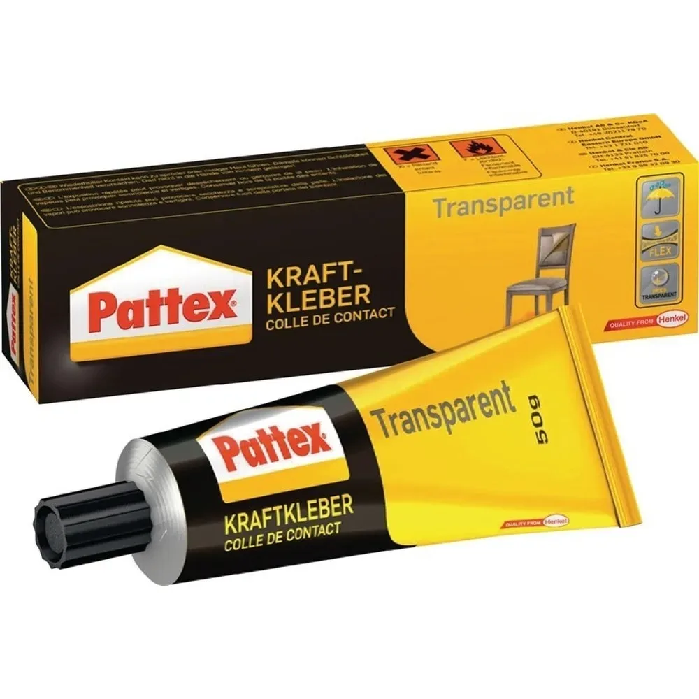 PATTEX Kraftkleber transp.-40GradC b.+70GradC 650g Dose