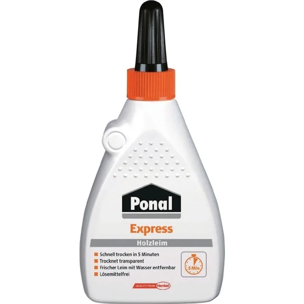 PONAL Holzleim Express 225g EN 204: D1,D2 Flasche