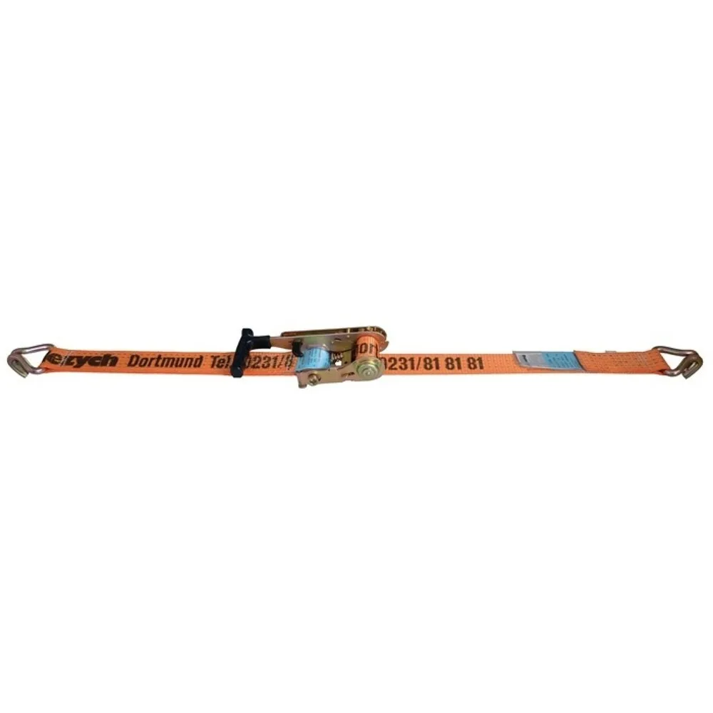 Dolezych Zurrgurt DoRapid Länge 6 m Breite 50 mm Schnellspannratsche + Spitzhaken LC U 5000 daN