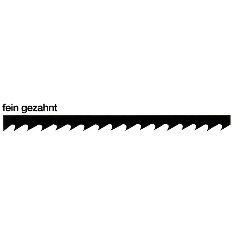 Laubsägeblatt Finis L.13cm Nr.5 (MITTEL) f.MET