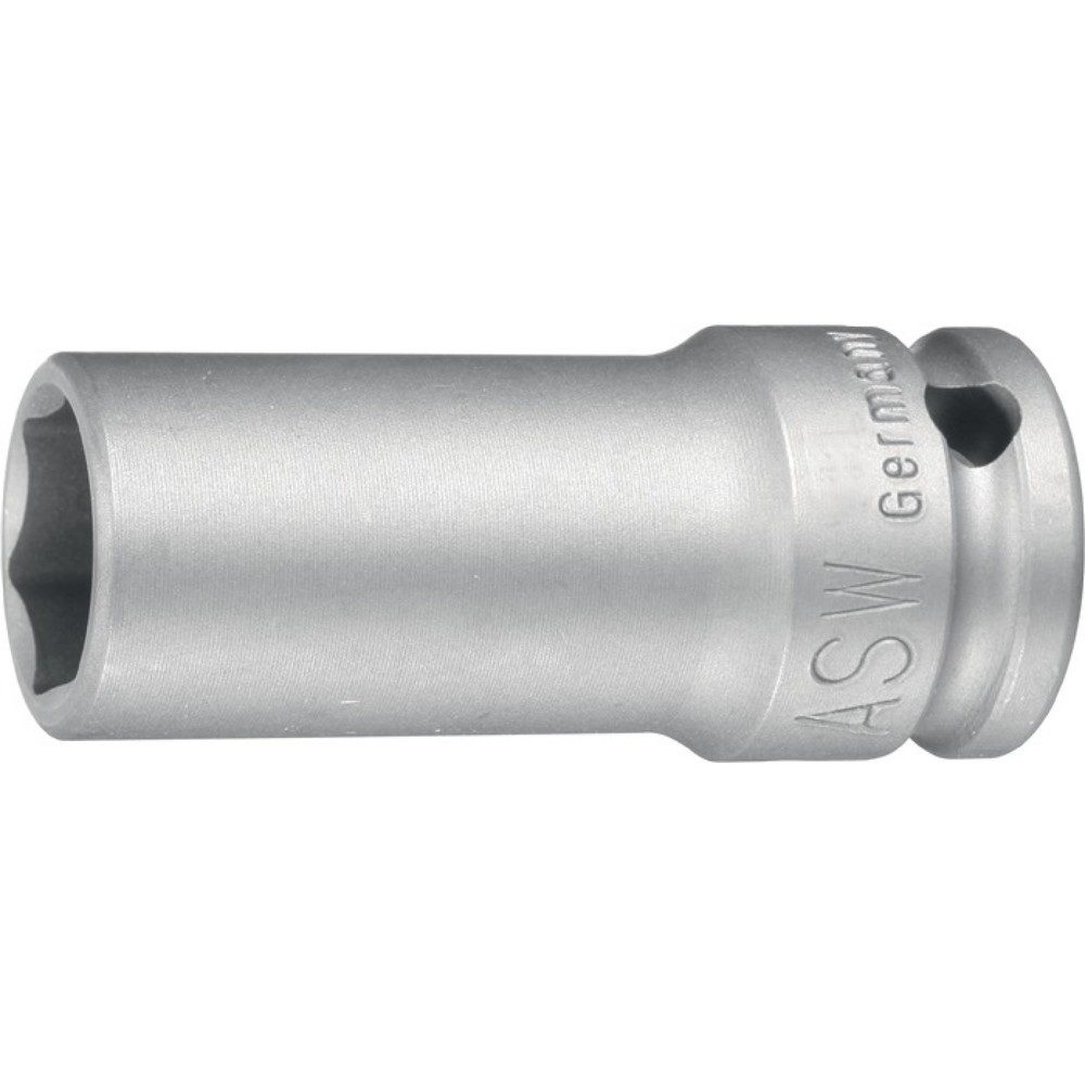 ASW Kraftschraubersteckschlüsseleinsatz 720 L 1/2 Zoll 6KT SW 10mm L.78mm