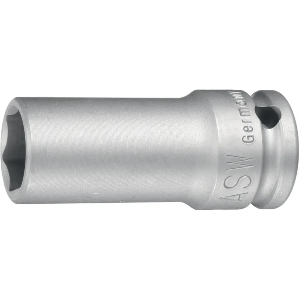 ASW Kraftschraubersteckschlüsseleinsatz 740 L 3/4 Zoll 6KT SW 24mm L.95mm
