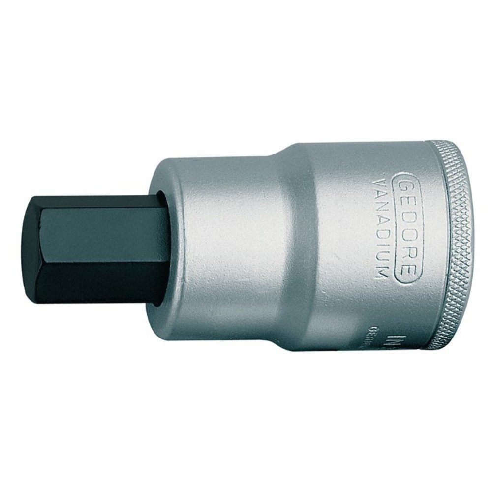 Steckschlüsseleinsatz IN 32 3/4 Zoll Innen-6-kant SW 19mm L.80mm GEDORE