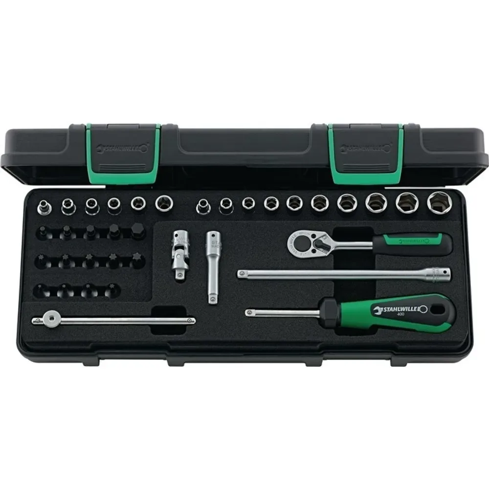 Stahlwille 88TX KN Steckschlüsselsatz 1/4 (6.3 mm) 36teilig 98819801