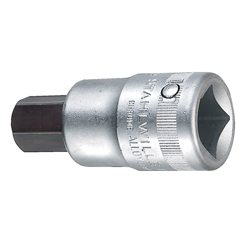 STAHLWILLE Steckschlüsseleinsatz 59 3/4 Zoll Innen-6-kant SW 22mm L.80mm