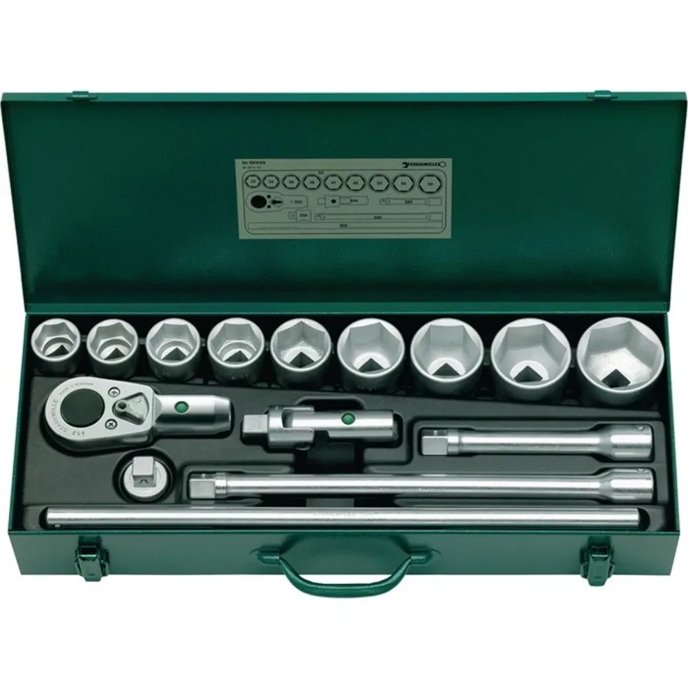 Stahlwille 55/9/6 N Steckschlüsselsatz 3/4 (20 mm) 96050103