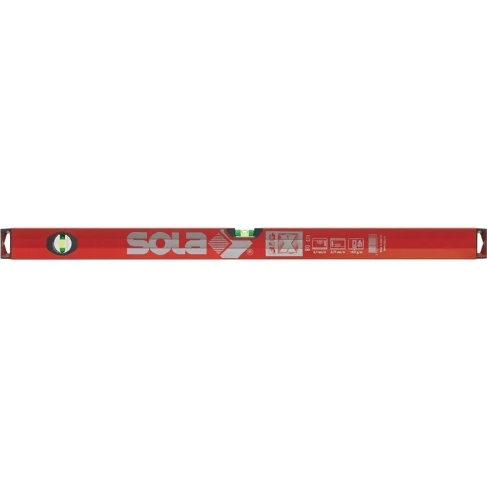 Sola BIG X 1373701 Leichtmetall-Wasserwaage 200 cm 0.5 mm/m
